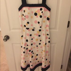 Beautiful Kim Rogers polka dot dress